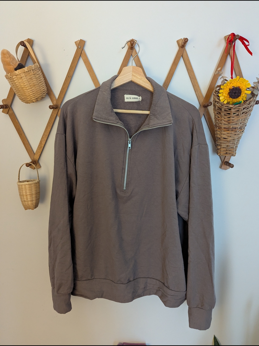 Half-Zip Pullover Sweater
